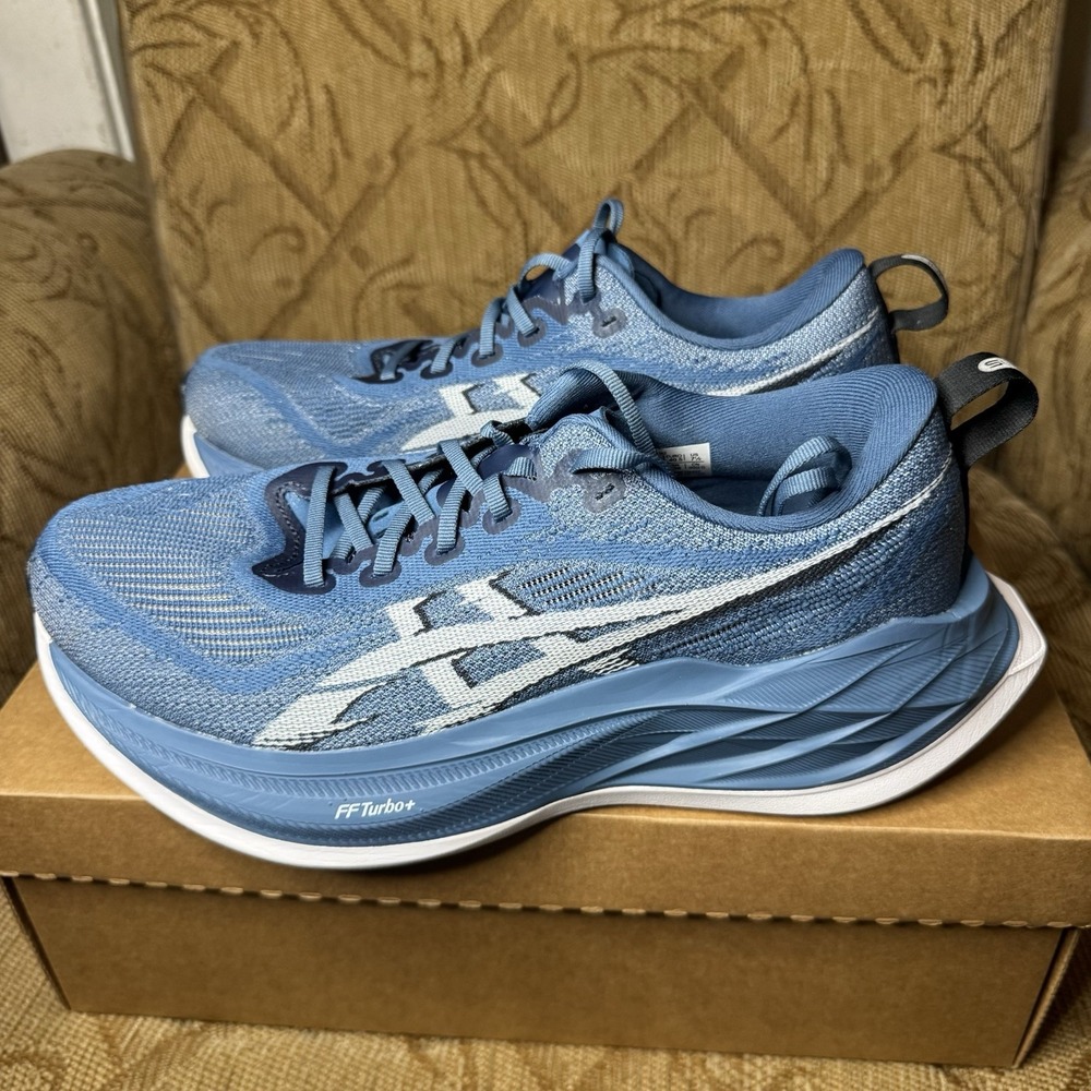 ASICS Running Shoes SUPERBLAST 2 1013A142.402 Winter Sea / White Men 7.5 Women 9